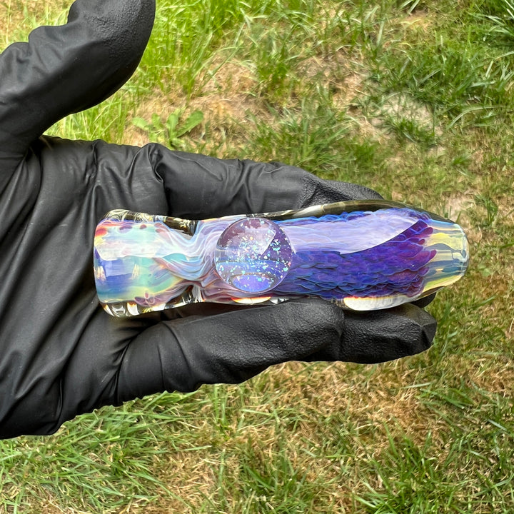 Purple Nebula Combo Glass Pipe Tako Glass   
