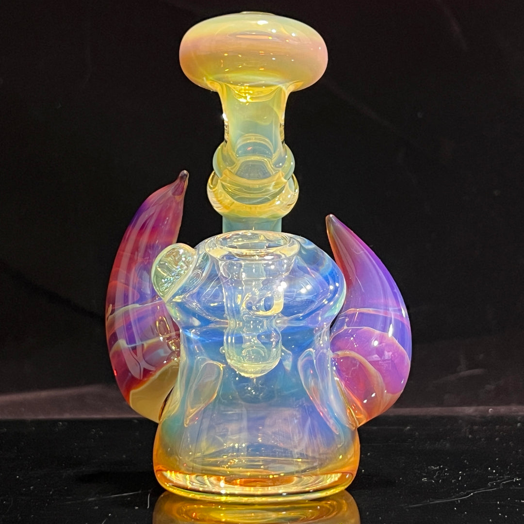 Purple Hash Squatlock Glass Pipe Tako Glass   