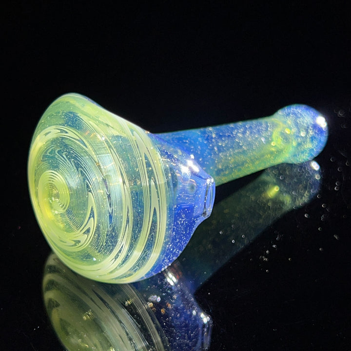 Green Spiral Pipe Glass Pipe Dan Longden Glass   