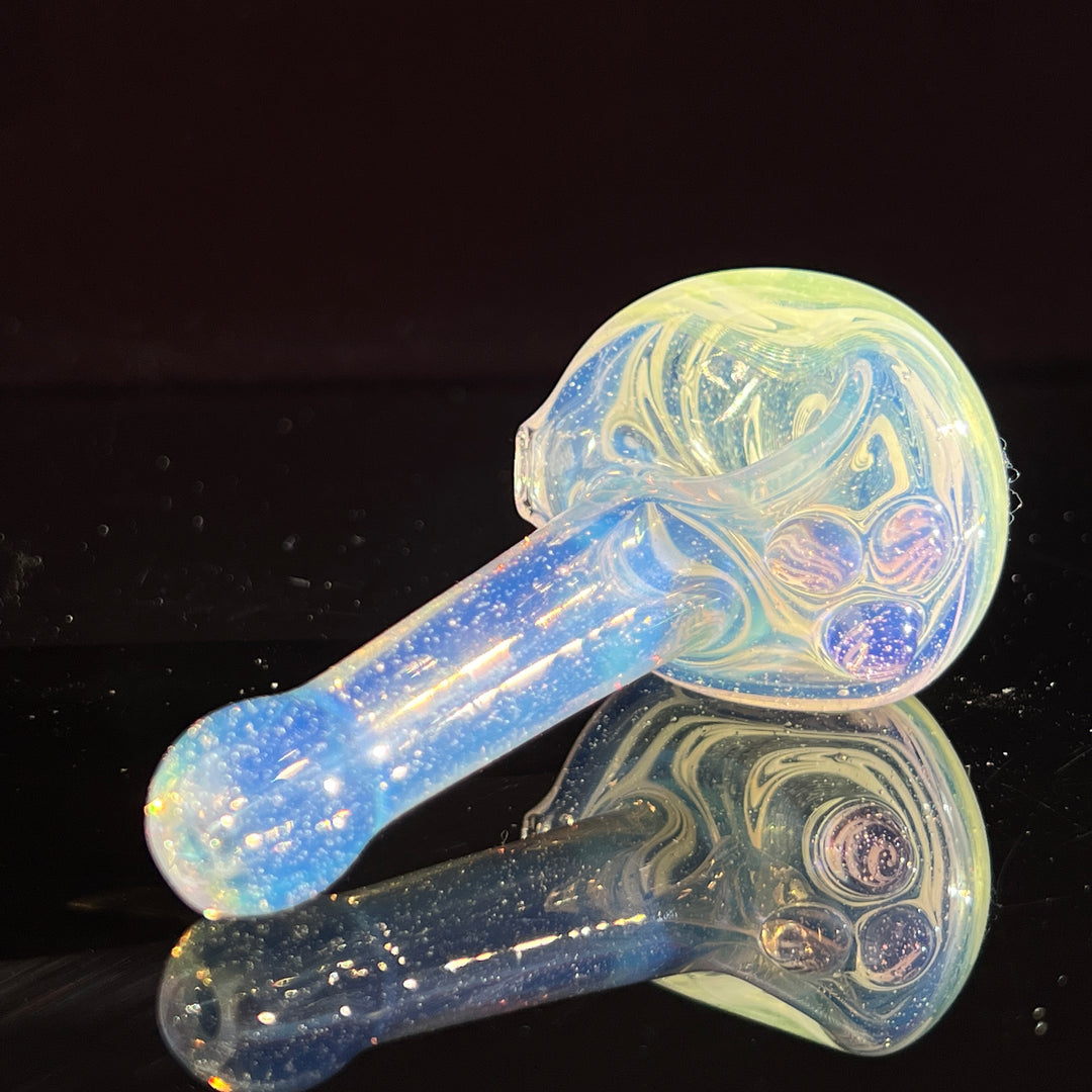 Green Spiral Pipe Glass Pipe Dan Longden Glass   