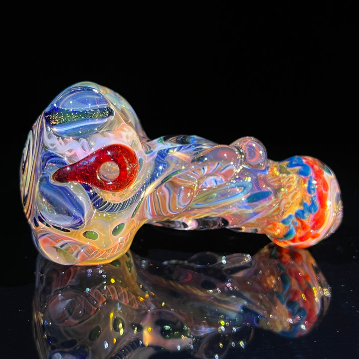 Molten Thick and Twisted Pipe Glass Pipe Molten Imagination   