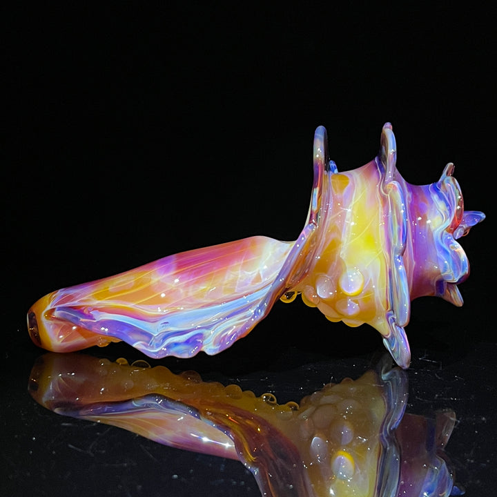 Mango Seashell Pipe Glass Pipe Unclefish Creations   