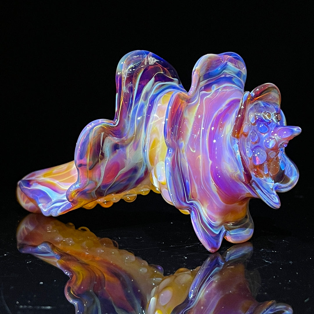 Mango Seashell Pipe Glass Pipe Unclefish Creations   