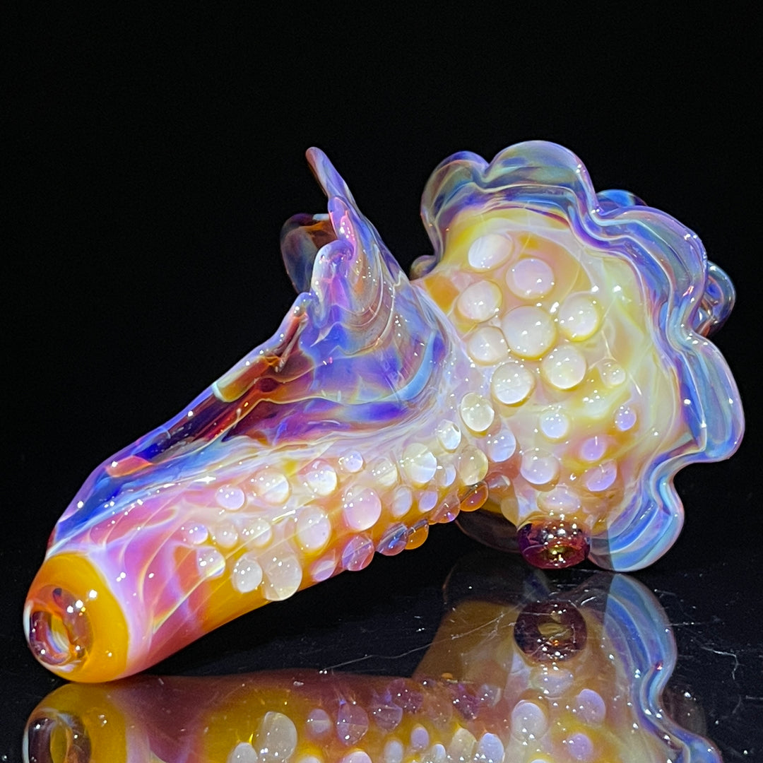 Mango Seashell Pipe Glass Pipe Unclefish Creations   