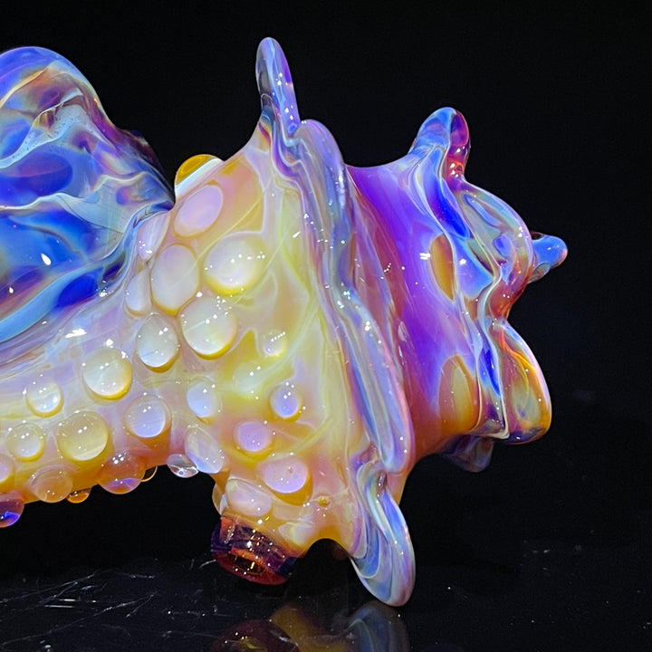 Mango Seashell Pipe Glass Pipe Unclefish Creations   