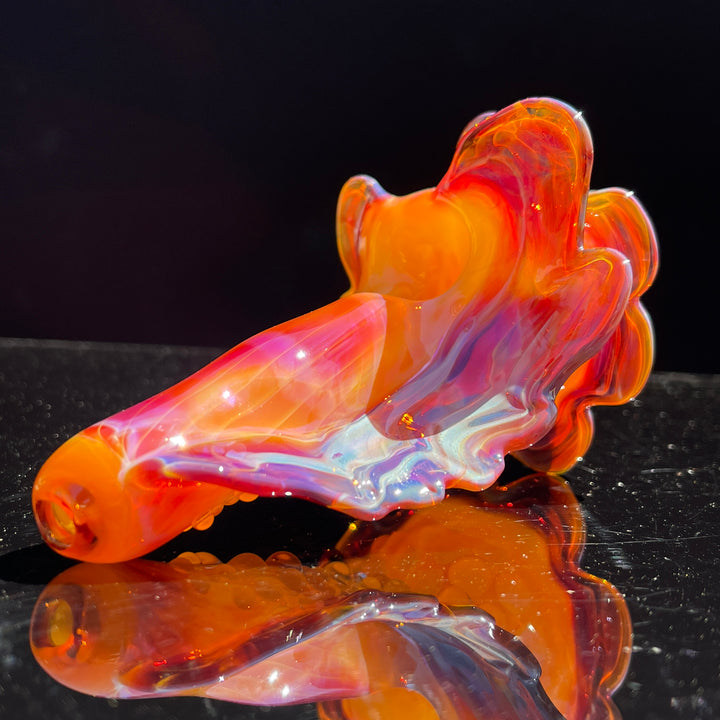 Mango Seashell Pipe Glass Pipe Unclefish Creations   