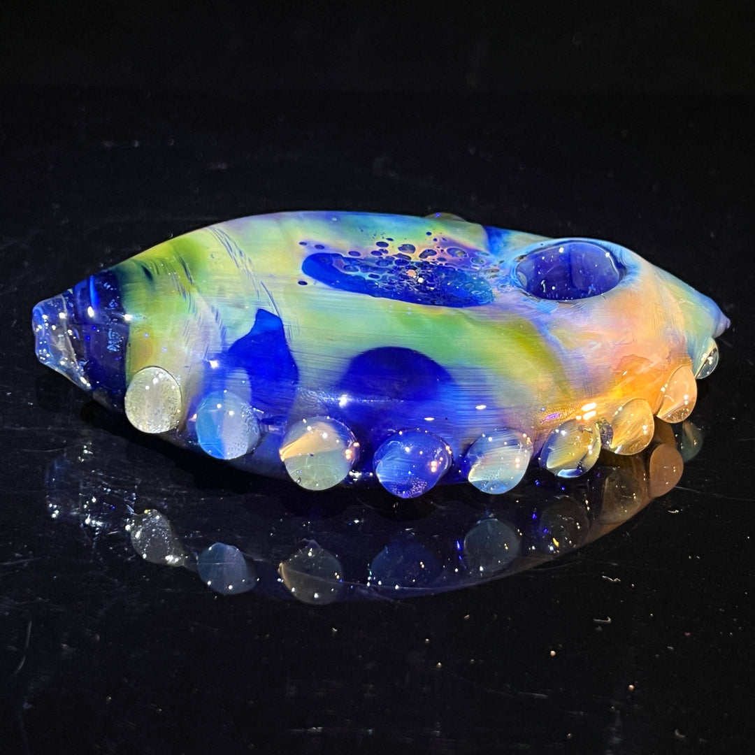 Flat Fish Bubble Glass Pipe Glass Pipe Street Kitty Glass   