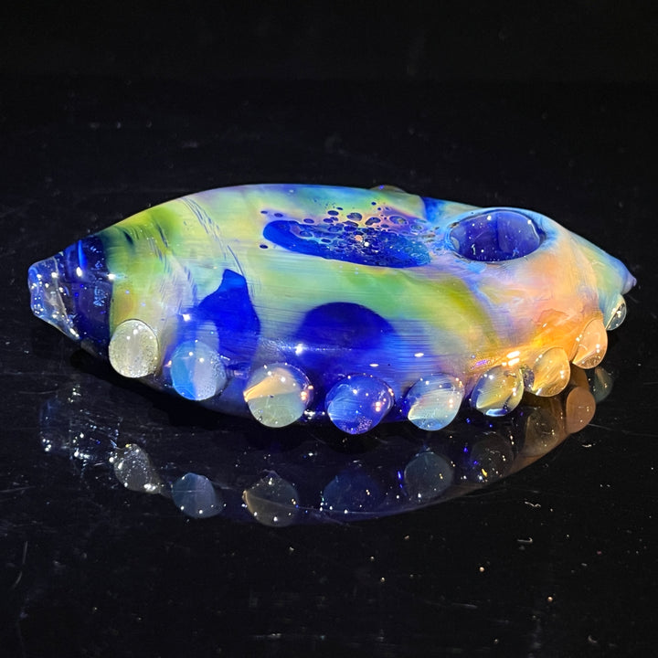 Flat Fish Bubble Glass Pipe Glass Pipe Street Kitty Glass   
