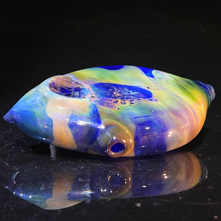 Flat Fish Bubble Glass Pipe Glass Pipe Street Kitty Glass   