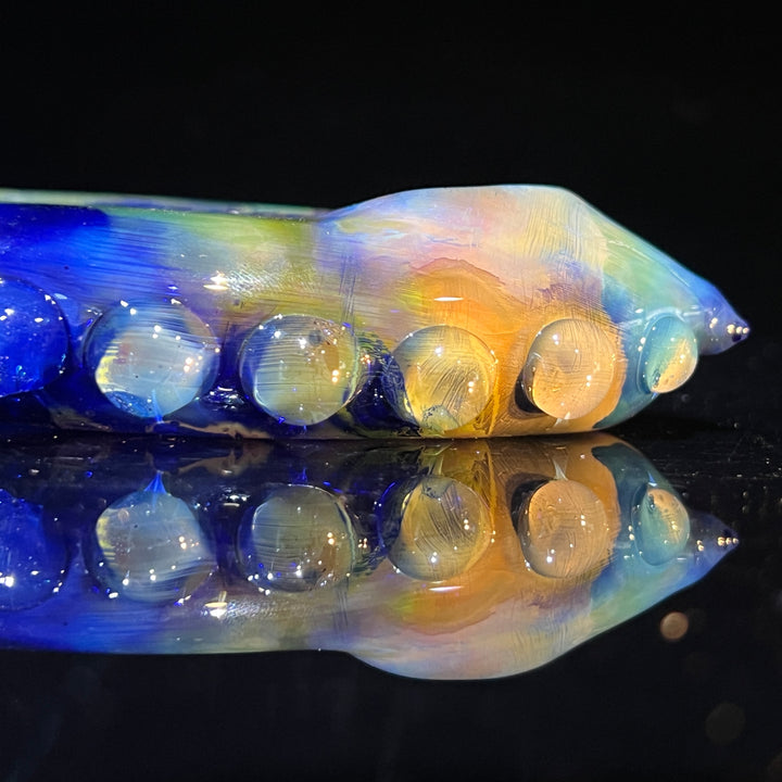 Flat Fish Bubble Glass Pipe Glass Pipe Street Kitty Glass   