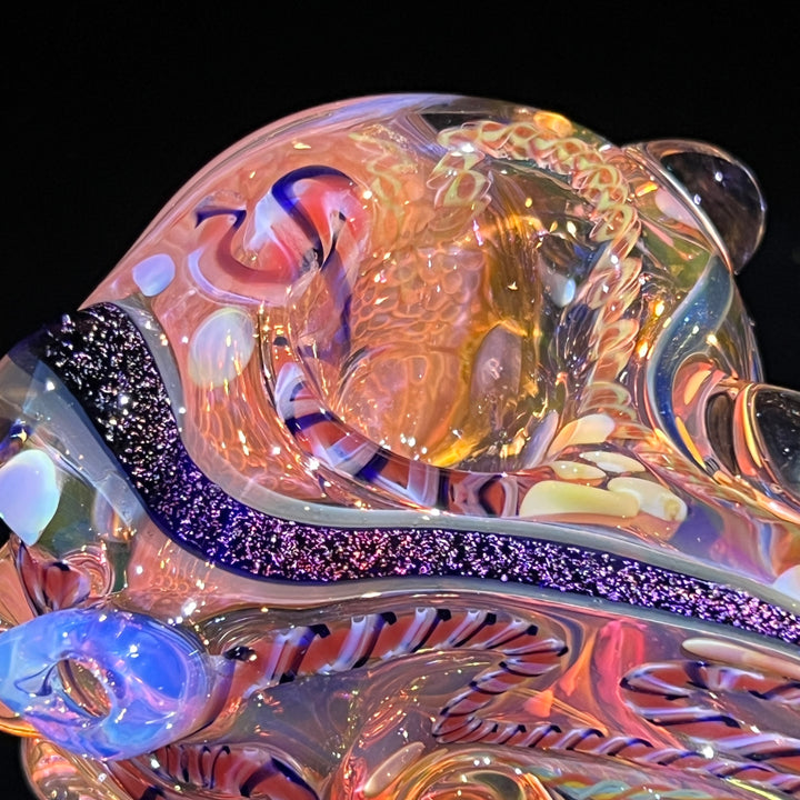 Molten Thick and Twisted Pipe Glass Pipe Molten Imagination   