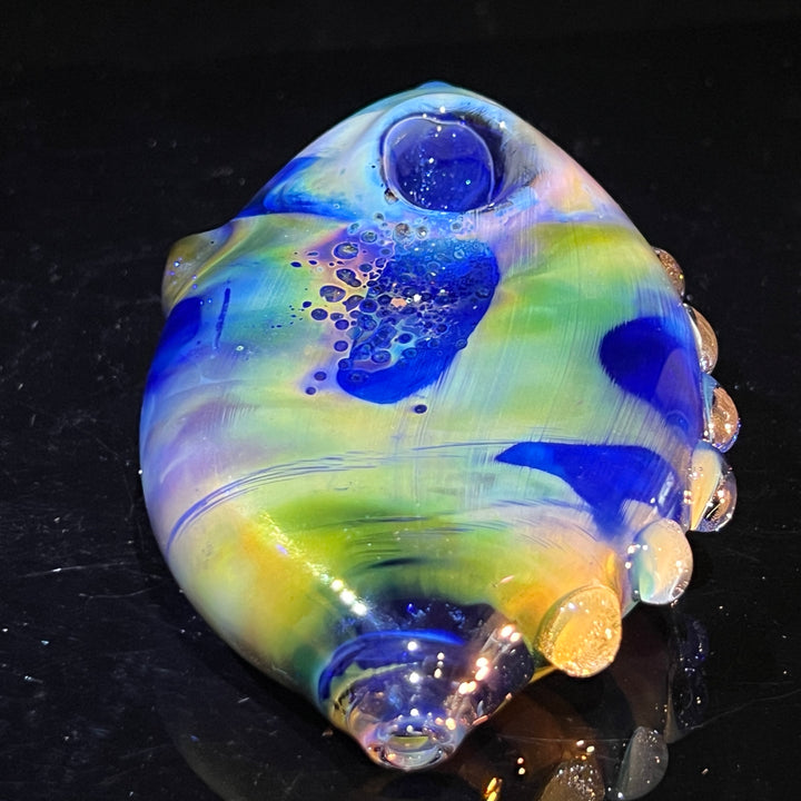 Flat Fish Bubble Glass Pipe Glass Pipe Street Kitty Glass   