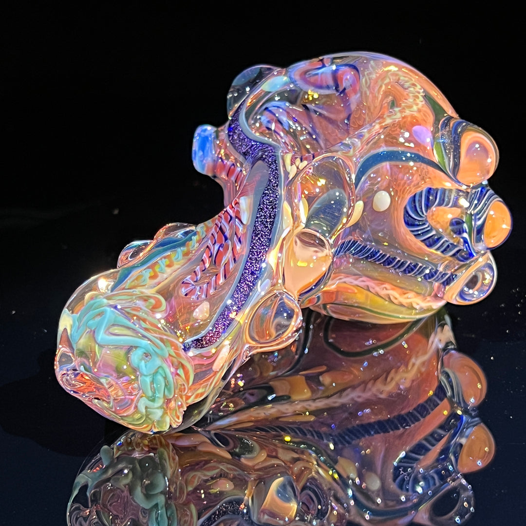 Molten Thick and Twisted Pipe Glass Pipe Molten Imagination   