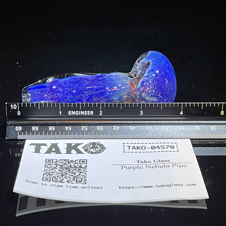 Purple Nebula Pipe Glass Pipe Tako Glass   