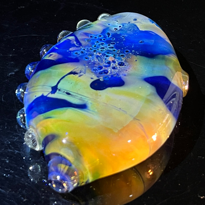 Flat Fish Bubble Glass Pipe Glass Pipe Street Kitty Glass   