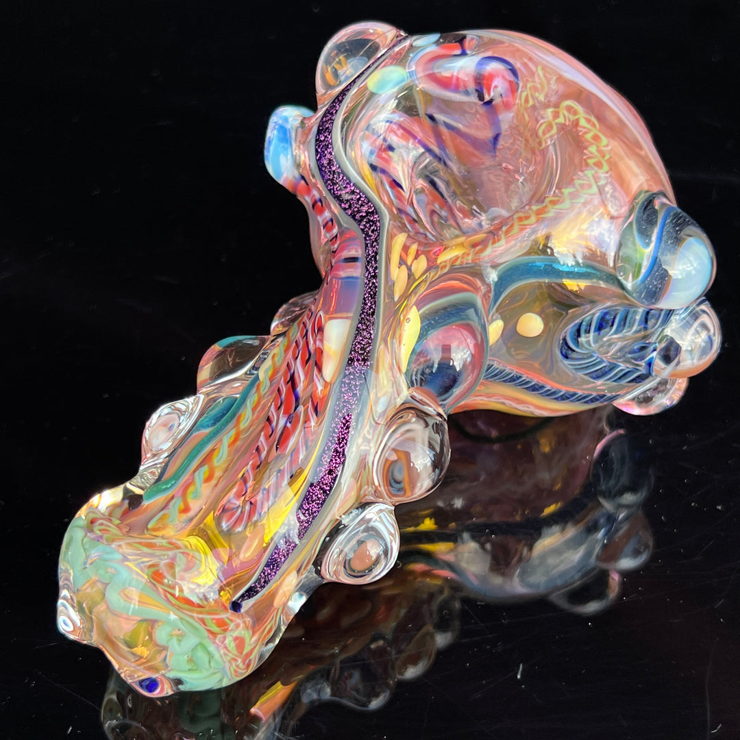Molten Thick and Twisted Pipe Glass Pipe Molten Imagination   