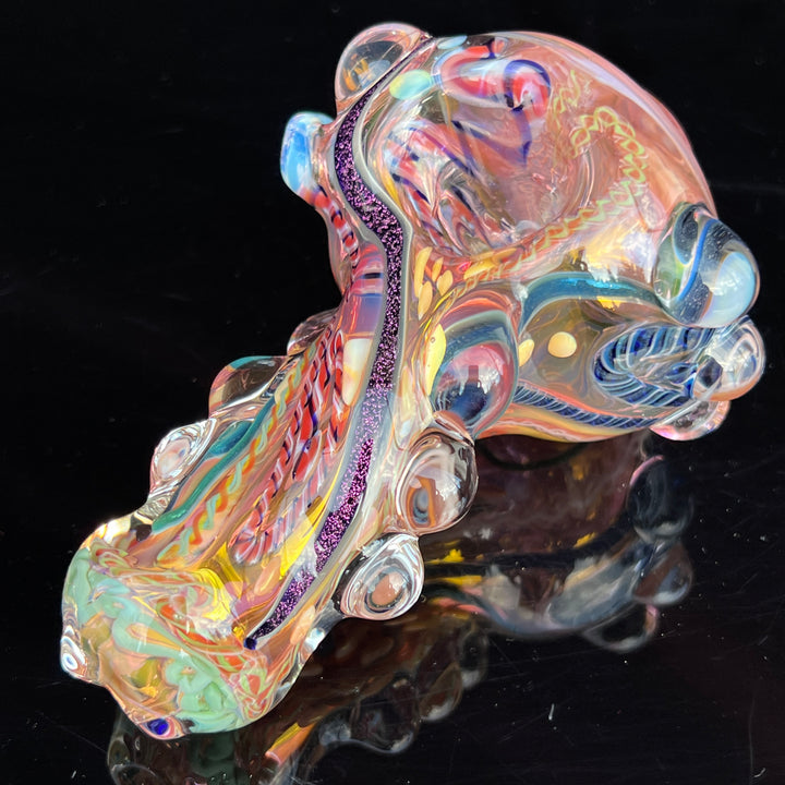 Molten Thick and Twisted Pipe Glass Pipe Molten Imagination   