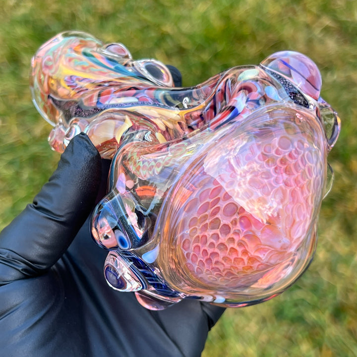 Molten Thick and Twisted Pipe Glass Pipe Molten Imagination   