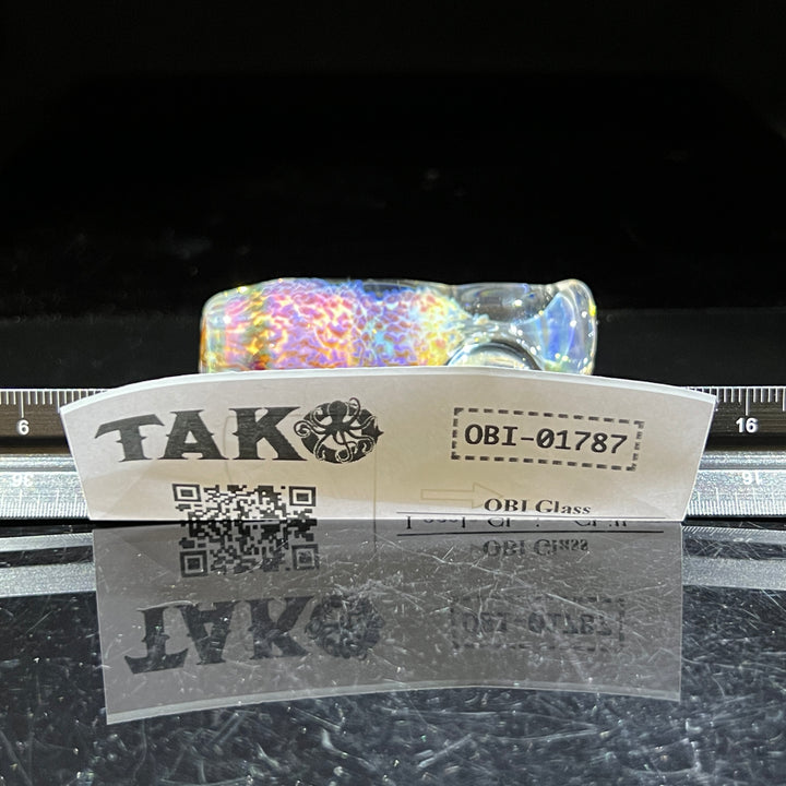 Locals Choice Chillum Glass Pipe OBI Glass   