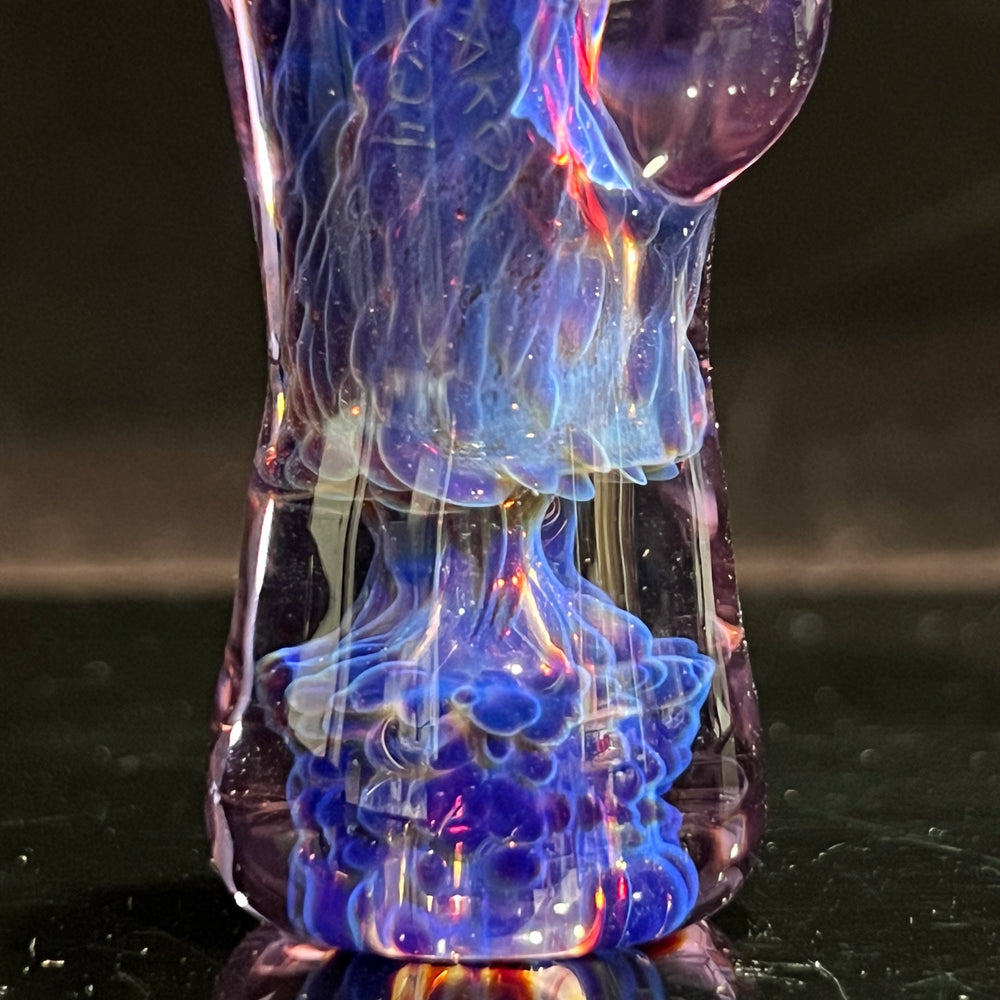 Purple Plasma Chillum Glass Pipe Tako Glass   