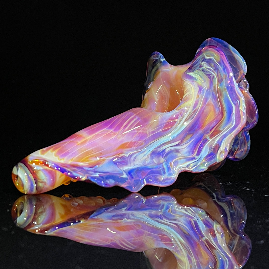 Mango Seashell Pipe Glass Pipe Unclefish Creations   