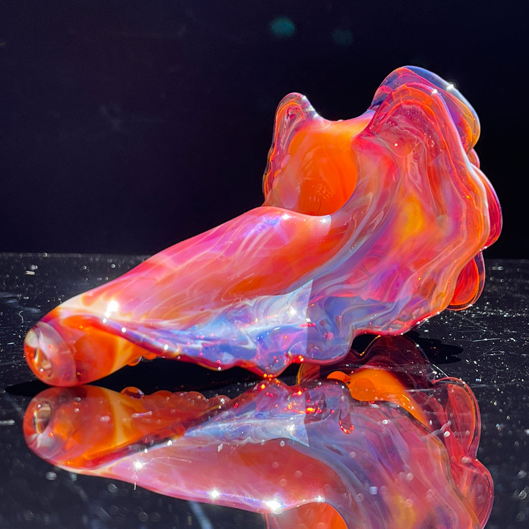 Mango Seashell Pipe Glass Pipe Unclefish Creations   