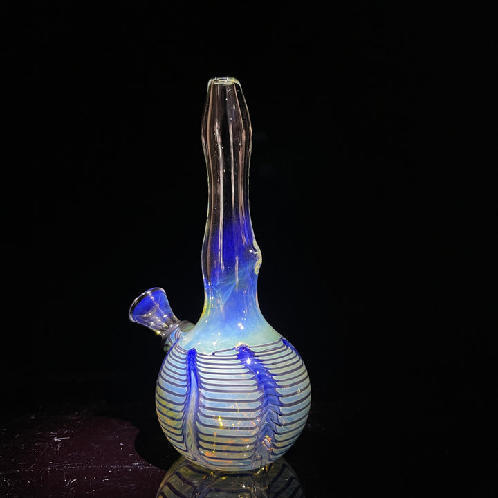5" Silver Fumed Mini Bong Glass Pipe Mary Jane's Glass   