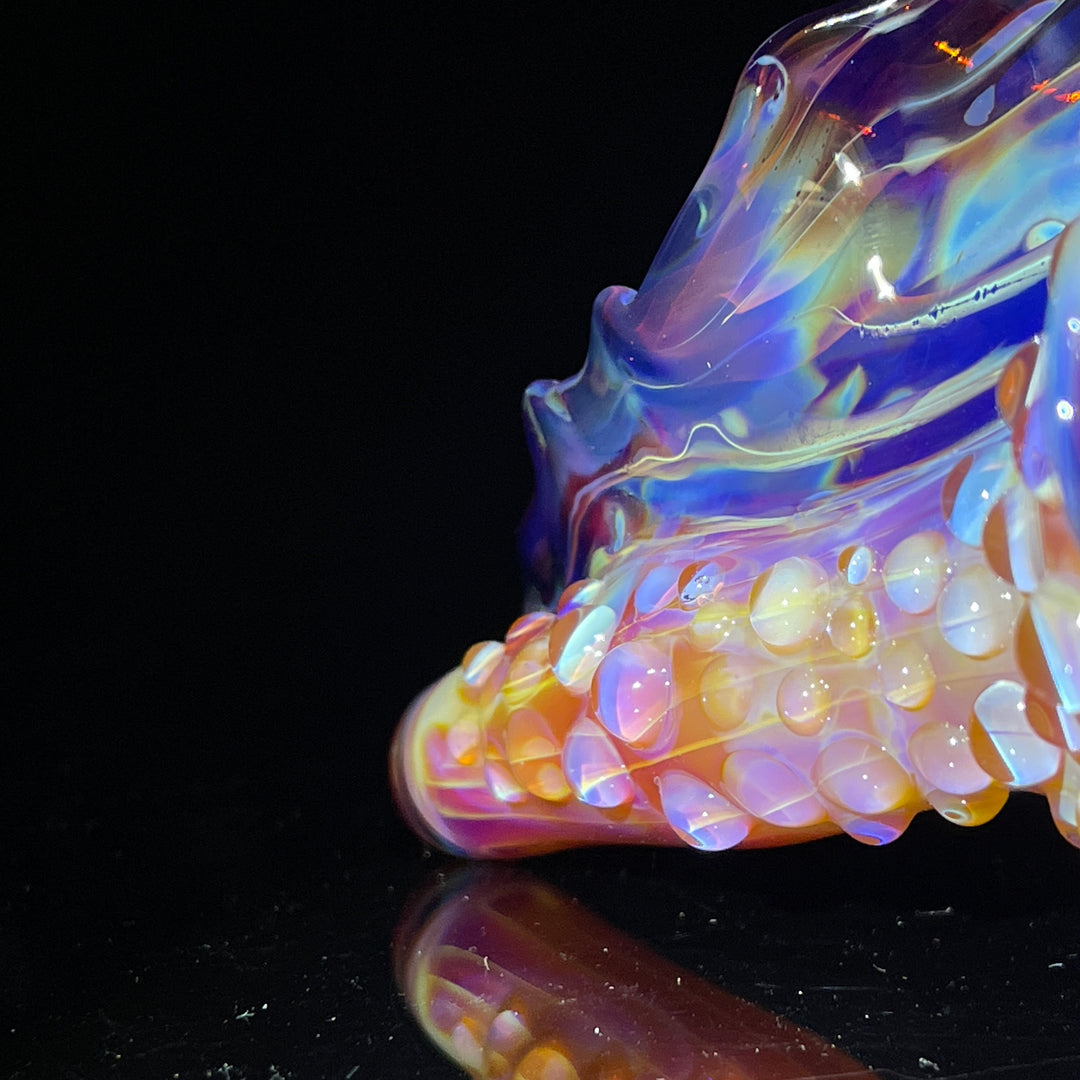 Mango Seashell Pipe Glass Pipe Unclefish Creations   