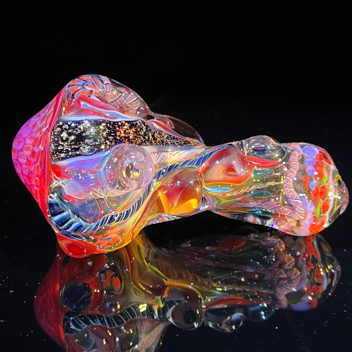 Molten Thick and Twisted Pipe Glass Pipe Molten Imagination   