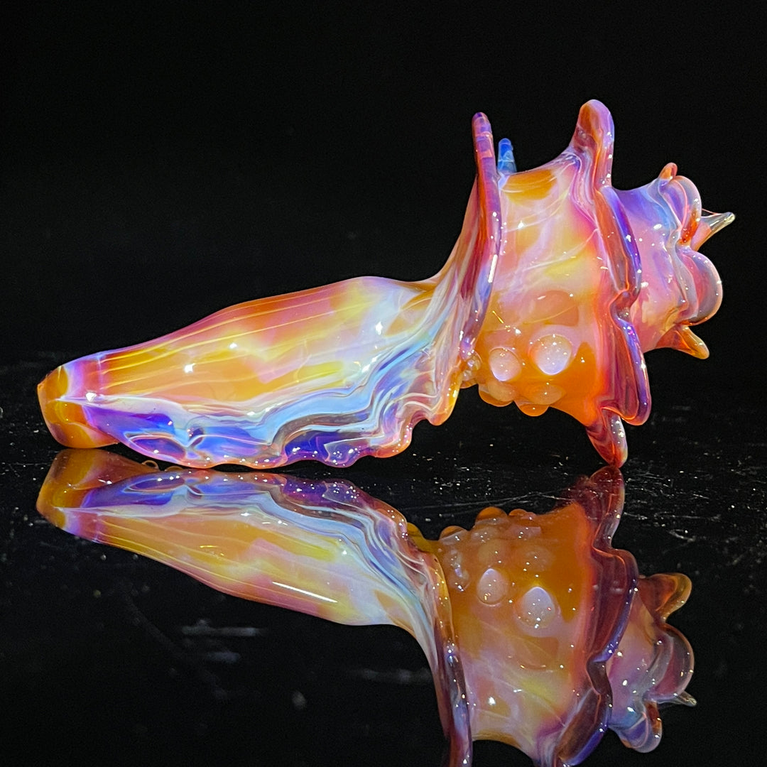 Mango Seashell Pipe Glass Pipe Unclefish Creations   