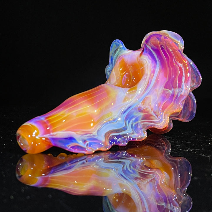 Mango Seashell Pipe Glass Pipe Unclefish Creations   