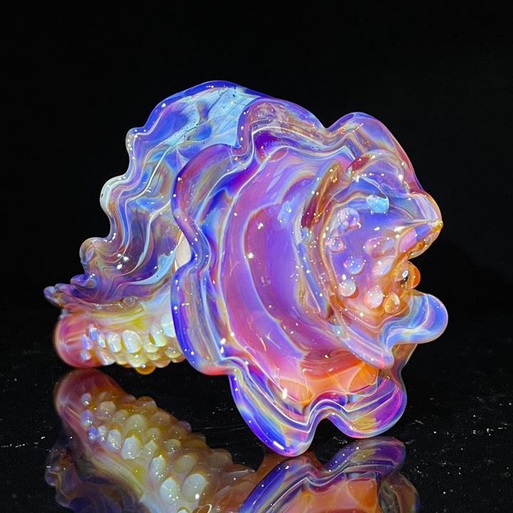 Mango Seashell Pipe Glass Pipe Unclefish Creations   