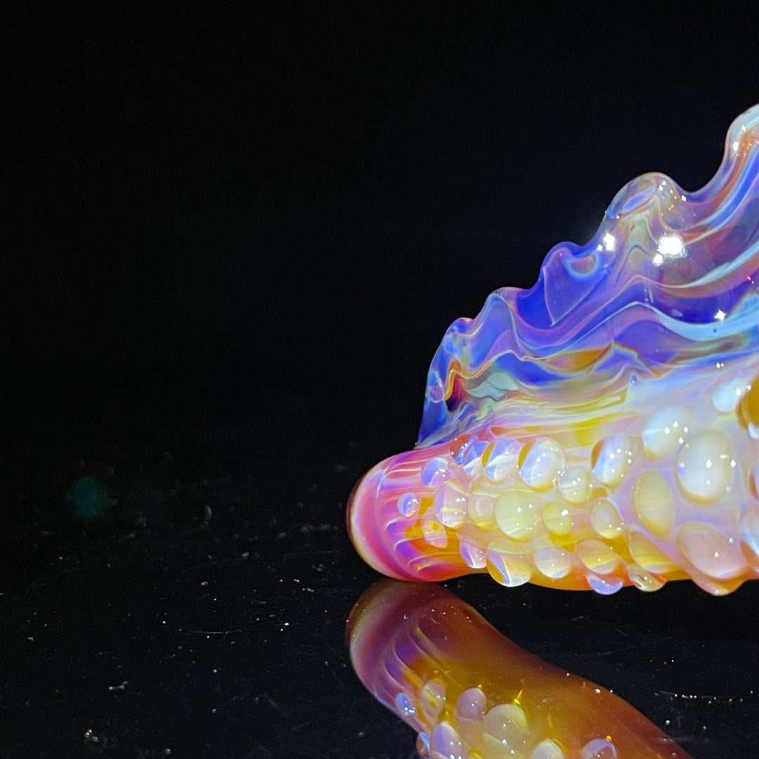 Mango Seashell Pipe Glass Pipe Unclefish Creations   