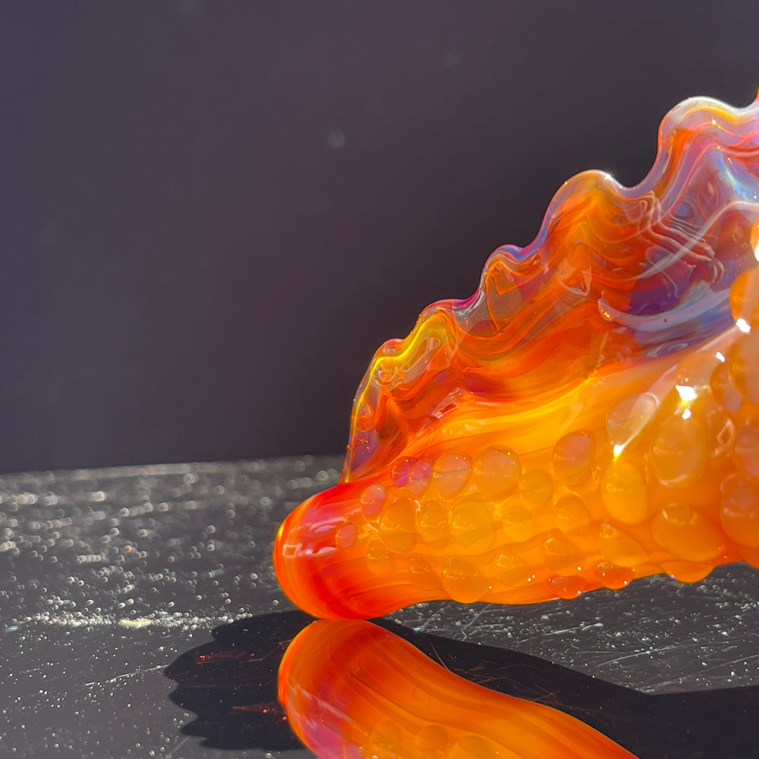 Mango Seashell Pipe Glass Pipe Unclefish Creations   