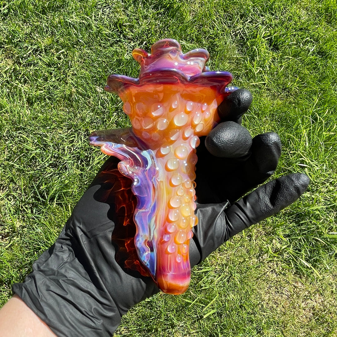 Mango Seashell Pipe Glass Pipe Unclefish Creations   