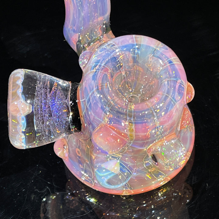 Gold Fumed Stand-Up Dry Pipe Glass Pipe Sugar Shack   