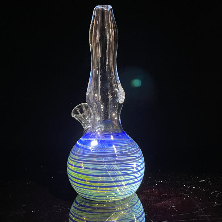 5" Silver Fumed Mini Bong Glass Pipe Mary Jane's Glass   