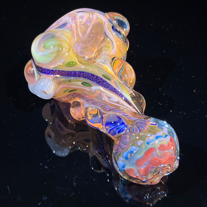 Molten Thick and Twisted Pipe Glass Pipe Molten Imagination   