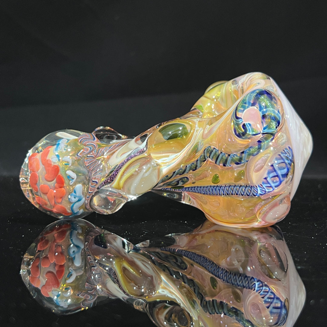 Molten Thick and Twisted Pipe Glass Pipe Molten Imagination   