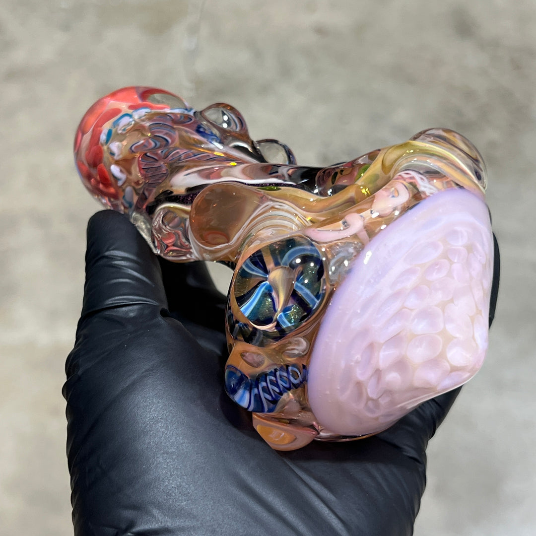 Molten Thick and Twisted Pipe Glass Pipe Molten Imagination   