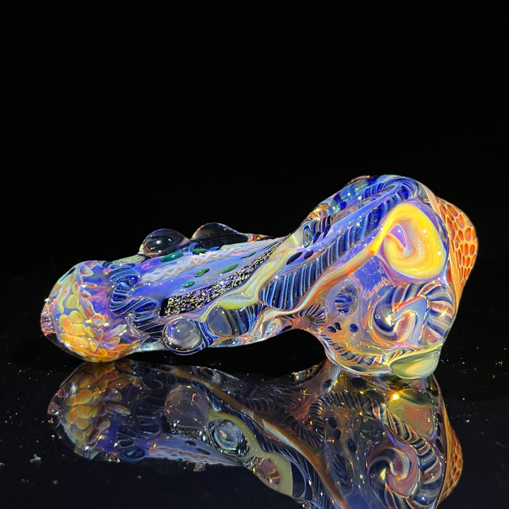 Molten Thick and Twisted Pipe Glass Pipe Molten Imagination   