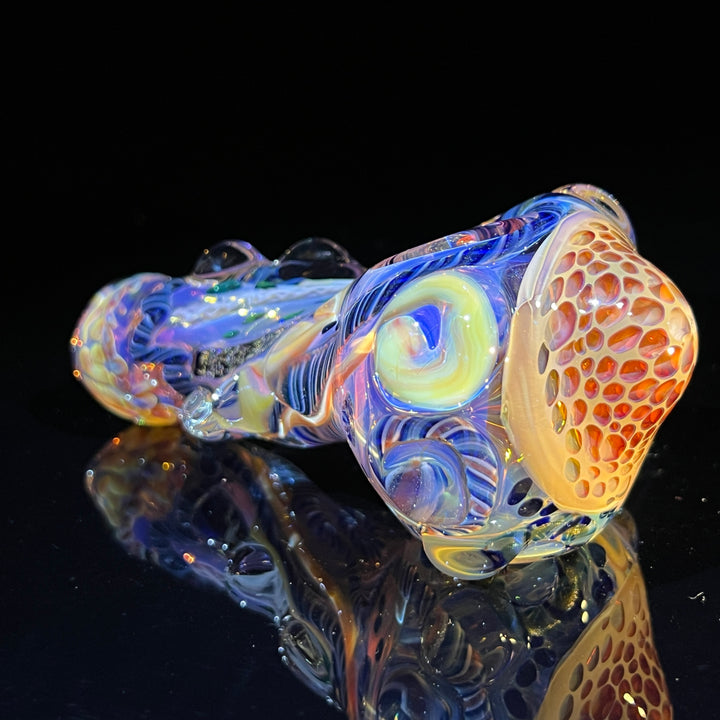 Molten Thick and Twisted Pipe Glass Pipe Molten Imagination   