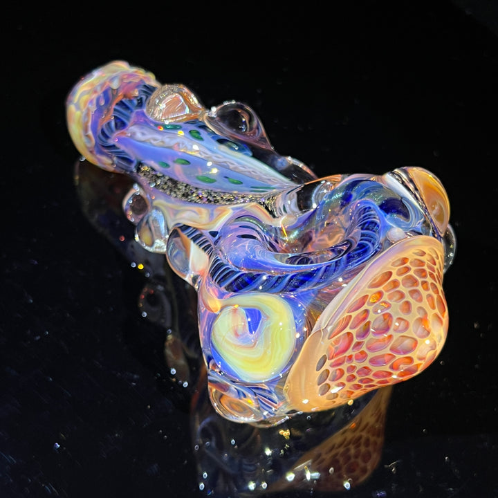 Molten Thick and Twisted Pipe Glass Pipe Molten Imagination   