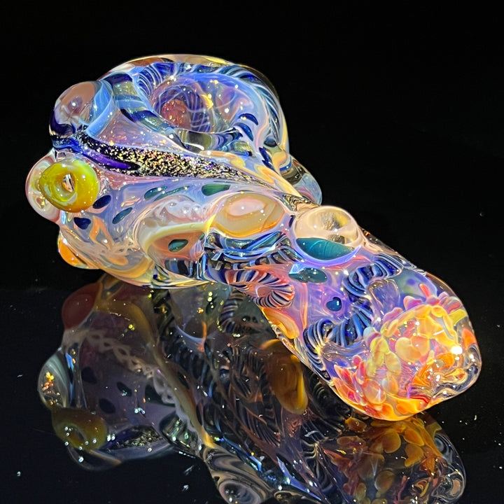 Molten Thick and Twisted Pipe Glass Pipe Molten Imagination   