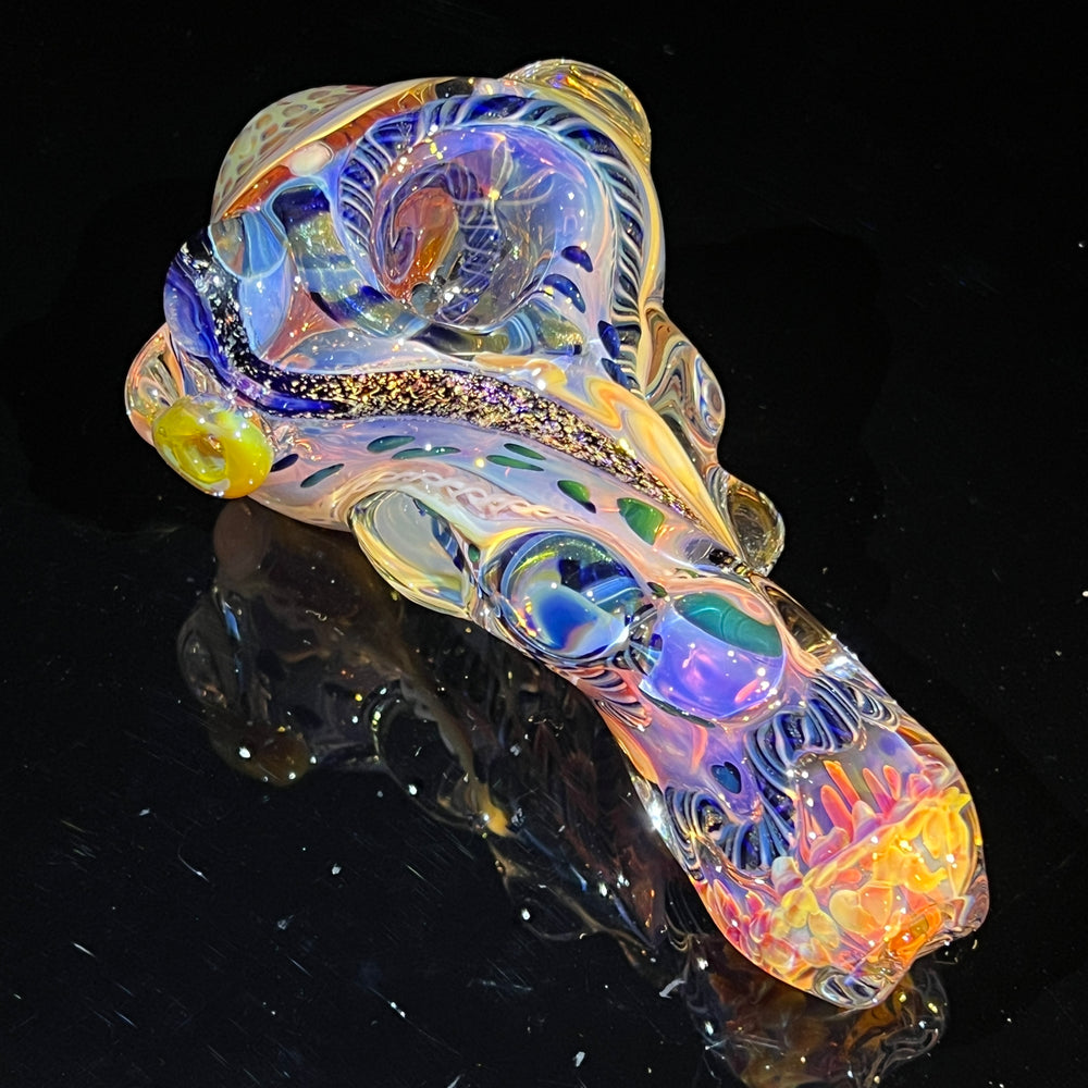 Molten Thick and Twisted Pipe Glass Pipe Molten Imagination   