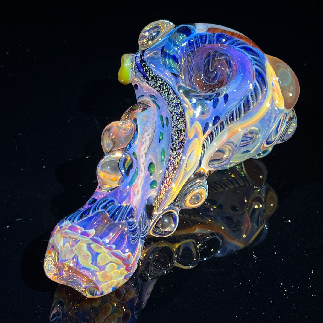 Molten Thick and Twisted Pipe Glass Pipe Molten Imagination   