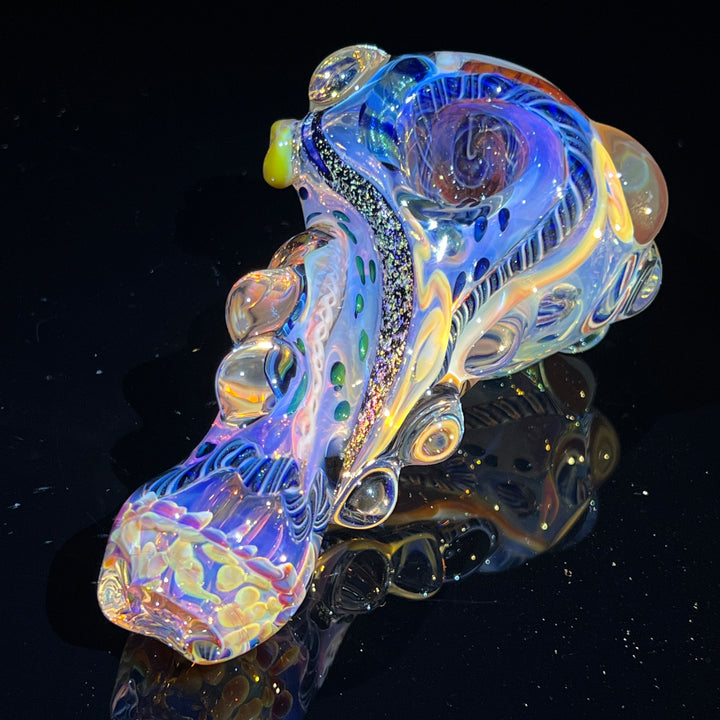 Molten Thick and Twisted Pipe Glass Pipe Molten Imagination   