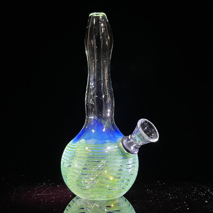 5" Silver Fumed Mini Bong Glass Pipe Mary Jane's Glass   