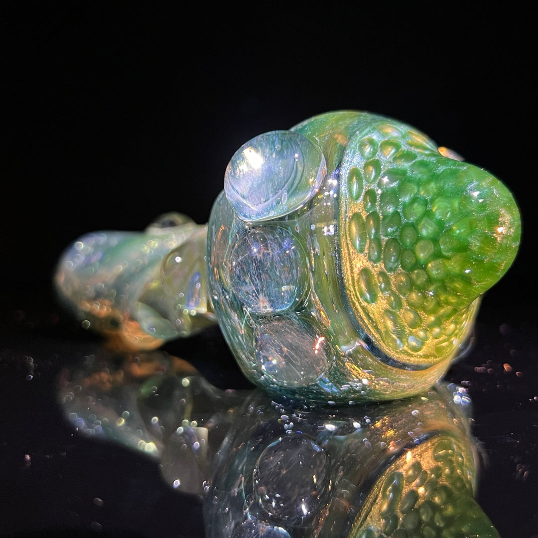 Twisted Dragon Skin Pipe Glass Pipe Molten Imagination   