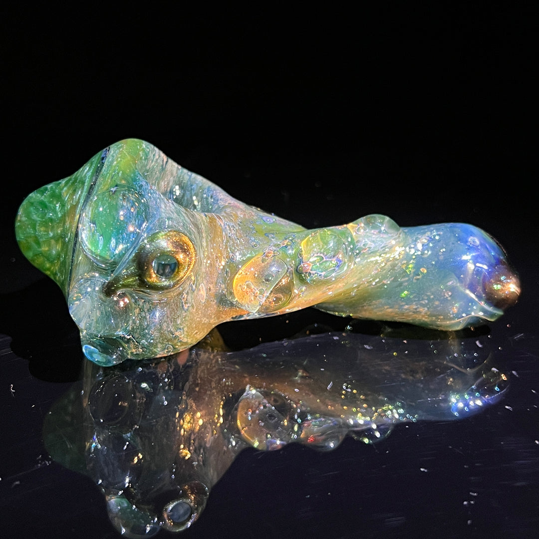 Twisted Dragon Skin Pipe Glass Pipe Molten Imagination   